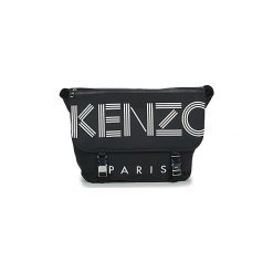 Teczki Kenzo KENZO SPORT MESSENGER. Czarne aktówki męskie marki Kenzo, bez wzorów, sportowe. Za 1439,00 zł.