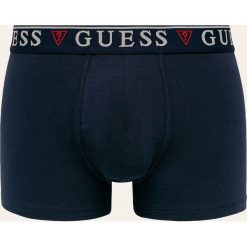 Guess Jeans - Bokserki (3 pack). Niebieskie bokserki męskie Guess Jeans, z aplikacjami, z bawełny. Za 179,90 zł.