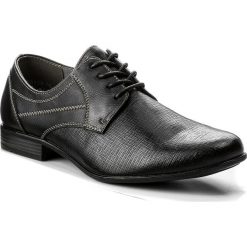 Półbuty OTTIMO - M17SS139-10 Czarny. Czarne buty wizytowe męskie marki Ottimo, bez wzorów, ze skóry ekologicznej, klasyczne, bez zapięcia. Za 99,99 zł.