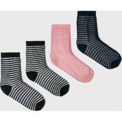 Pieces - Skarpetki (4-pack). Czarne skarpetki damskie Pieces, bez wzorów. W wyprzedaży za 29,90 zł.