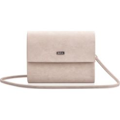 Kopertówka damska Felice F14 dusty pink matt - jasny różowy. Różowe kopertówki damskie Felice, w paski, małe. Za 49,99 zł.