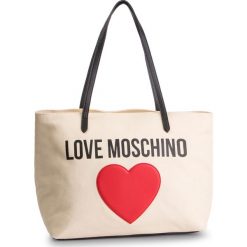 Torebka LOVE MOSCHINO - JC4330PP07KV110A Avorio/Pebble/Nero. Brązowe torebki klasyczne damskie marki Love Moschino, bez wzorów, ze skóry ekologicznej, eleganckie, bez dodatków. Za 579,00 zł.