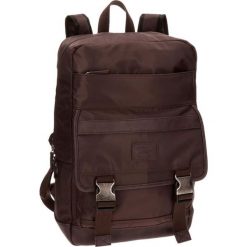 Plecaki męskie: Plecak w kolorze brązowym na laptopa – (S)28 x (W)44 x (G)13 cm