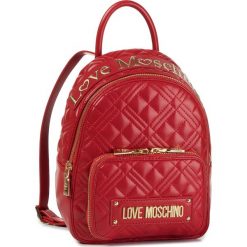 Plecak LOVE MOSCHINO - JC4009PP1ALA0500 Rosso. Czerwone plecaki damskie Love Moschino, bez wzorów, ze skóry ekologicznej, klasyczne. Za 839,00 zł.