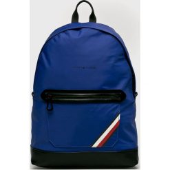Tommy Hilfiger - Plecak. Niebieskie plecaki męskie TOMMY HILFIGER, bez wzorów, z poliesteru. W wyprzedaży za 319,90 zł.