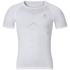 Odlo Koszulka męska Shirt s/s crew neck EVOLUTION LIGHT biała r. L (184002). Białe koszulki sportowe męskie marki Odlo, l. Za 129,95 zł.