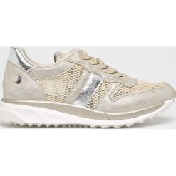 XTI - Buty. Brązowe buty sportowe damskie Xti, bez wzorów, z gumy, sportowe. W wyprzedaży za 169,90 zł.