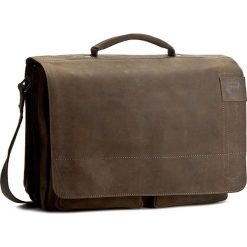 Torba na laptopa STRELLSON - Richmond 4010001260 Dark Brown 702. Pomarańczowe torby męskie skórzane Strellson, bez wzorów, ze skóry. Za 1089,00 zł.