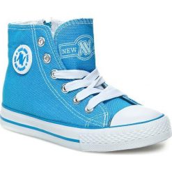Trampki chłopięce: Trampki NEW AGE – 082K Baby Blue