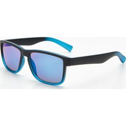 Okulary przeciwsłoneczne gradient - Niebieski. Niebieskie okulary przeciwsłoneczne męskie Cropp. Za 29,99 zł.