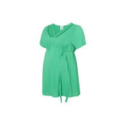 Mama licious Koszulka dla kobiet w ciąży MLDEB Marine Green - zielony - Gr.Odzież ciążowa. Zielona bluzki damskie marki Mama Licious, z poliesteru, z krótkim rękawem. Za 89,00 zł.