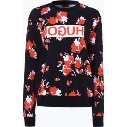 Bluzy damskie: HUGO – Damska bluza nierozpinana – Niccana_1, czarny