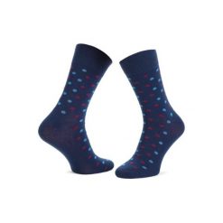 Lasocki SKARPETY MĘSKIE LASOCKI 082 VA002 38-40 Granatowy. Niebieskie skarpetki męskie Lasocki, bez wzorów, z bawełny. Za 9,99 zł.