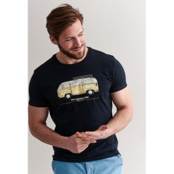 T-shirt w kolorze granatowym. Niebieskie t-shirty męskie TATUUM, m, bez wzorów, z bawełny, z okrągłym kołnierzem. W wyprzedaży za 49,95 zł.