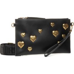 Torebka VERSACE JEANS COUTURE - E1VVBBOX 71488 899. Czarne torebki klasyczne damskie Versace Jeans Couture, bez wzorów, z jeansu, wizytowe, bez dodatków. Za 449,00 zł.