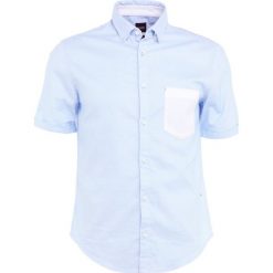 Koszule męskie na spinki: BOSS ATHLEISURE BAYNI REGULAR FIT Koszula alaskan blue