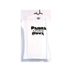 T-shirty damskie: T-shirt PANNA Z MOKRĄ GŁOWĄ