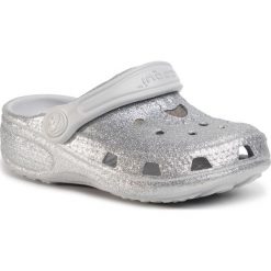 Klapki COQUI - Froggy 8114-301-4600 Khaki Grey. Szare sandały dziewczęce Coqui, z tworzywa sztucznego, bez zapięcia. W wyprzedaży za 59,00 zł.