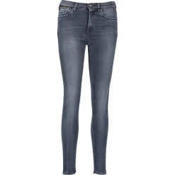 Dżinsy "Zackie" - Skinny fit - w kolorze antracytowym. Szare jeansy damskie Denim Special, l. W wyprzedaży za 214,95 zł.