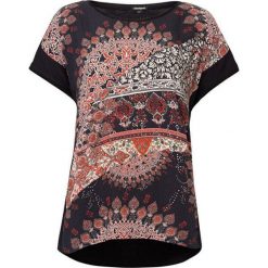 Desigual Damska koszulka TS Bryoni Negro 19WWTKCH 2000 (rozmiar M). Koszulki damskie Desigual, do pracy, m, bez wzorów, biznesowe, bez kołnierzyka, bez rękawów. Za 235,00 zł.