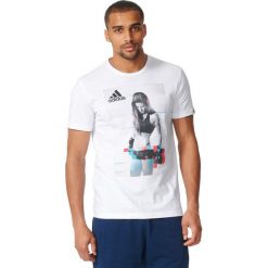 Topy sportowe damskie: Adidas Koszulka męska T-Shirt Female Athlete biała r. S (AY7201)
