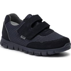 Sneakersy BARTEK - W-68789/SZ/88F Granatowy. Niebieskie trampki chłopięce Bartek, ze skóry, na rzepy. W wyprzedaży za 179,00 zł.