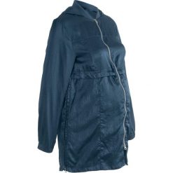 Długa kurtka ciążowa bonprix ciemnoniebieski. Niebieskie kurtki ciążowe bonprix. Za 124,99 zł.