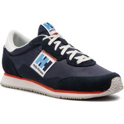 Sneakersy HELLY HANSEN - Ripples Low-Cut Sneaker 114-82.597 Navy/Off White/Cherry Tomato. Niebieskie półbuty damskie Helly Hansen, z zamszu. W wyprzedaży za 229,00 zł.