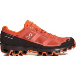 Buty ON RUNNING CLOUDVENTURE WATERPROOF MAN. Czerwone buty sportowe męskie On Running, ze skóry, bez zapięcia, do biegania. Za 800,00 zł.
