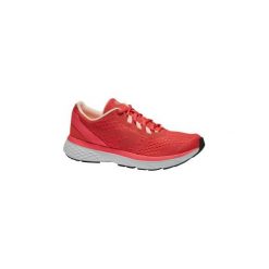 Buty do biegania RUN SUPPORT damskie. Różowe buty sportowe damskie KALENJI, z poliesteru, do biegania. Za 119,99 zł.