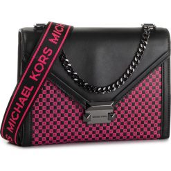 Torebka MICHAEL MICHAEL KORS - Whitney 30T9UWHL3R Blk/Neon Pnk. Różowe torebki klasyczne damskie MICHAEL Michael Kors, bez wzorów, ze skóry, klasyczne, bez dodatków. Za 1499,00 zł.