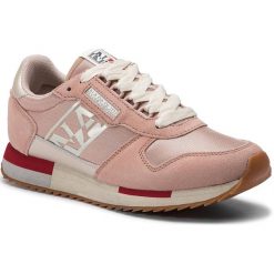 Sneakersy NAPAPIJRI - Vicky N0YJT3 Pale Pink New P77. Różowe półbuty damskie Napapijri, z zamszu. W wyprzedaży za 299,00 zł.
