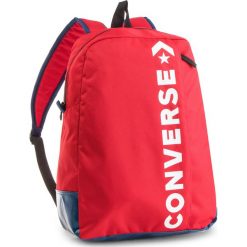 Plecak CONVERSE - 10008286-A02 603. Czerwone plecaki męskie Converse, bez wzorów, z materiału, sportowe. W wyprzedaży za 119,00 zł.