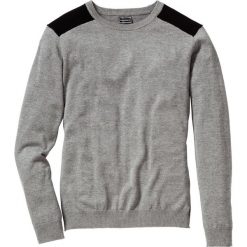 Swetry klasyczne męskie: Sweter Regular Fit bonprix szary melanż