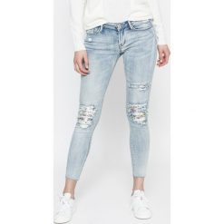 Tally Weijl - Jeansy. Niebieskie jeansy damskie marki TALLY WEIJL, z elastanu. Za 169,90 zł.