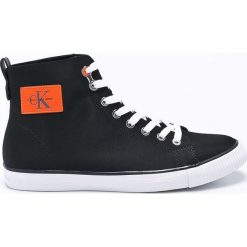 Calvin Klein Jeans - Trampki. Szare tenisówki męskie Calvin Klein Jeans, z jeansu, na sznurówki. W wyprzedaży za 299,90 zł.