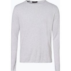Selected - Sweter męski z dodatkiem jedwabiu – Slhdome, beżowy. Brązowe swetry męskie marki Selected, m, bez wzorów, z dzianiny, bez kołnierzyka, bez kaptura. Za 179,95 zł.