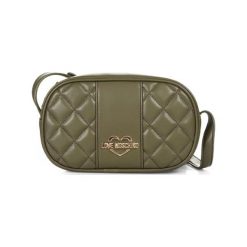 Love Moschino Listonoszka JC4005PP16LA. Listonoszki damskie Love Moschino, w paski, ze skóry, na ramię, bez dodatków. Za 638,00 zł.