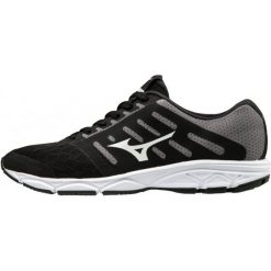 Mizuno Wave Ezrun Damskie W Black/White/Quietshade 39.0. Czarne buty sportowe damskie marki Mizuno, bez wzorów, sportowe, do biegania, mizuno wave. W wyprzedaży za 219,00 zł.