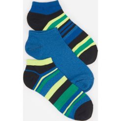 Skarpety stopki 3 pack - Zielony. Zielone skarpetki męskie Reserved, bez wzorów. Za 19,99 zł.