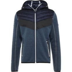 Superdry GYM TECH CHEVRON HYBRID Kurtka sportowa washed indigo heather. Szare kurtki sportowe męskie marki Superdry, z bawełny, sportowe. Za 539,00 zł.