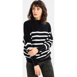 Swetry klasyczne damskie: Mint Velvet FUNNEL NECK BATWING Sweter navy/ivory