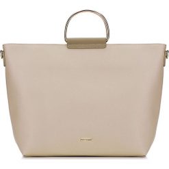 Torebka damska 88-4Y-216-9. Brązowe torebki klasyczne damskie marki Wittchen, w paski, eleganckie, na ramię, bez dodatków. Za 299,00 zł.