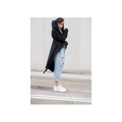 ZIP HOODIE COAT. Czarne płaszcze damskie Rest_factory, xl, z aplikacjami. Za 279,90 zł.