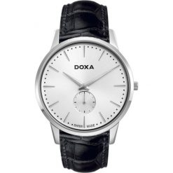 ZEGAREK DOXA Slim Line 105.10.021.01. Szare zegarki męskie marki DOXA, ze stali. Za 1190,00 zł.