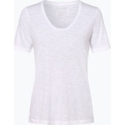 Marc O'Polo - T-shirt damski, biały. Białe t-shirty damskie xs, z bawełny, polo. Za 89,95 zł.