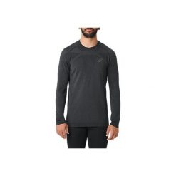 Bejsbolówki męskie: Asics Bluza męska Seamless Longsleeve czarna r. S (134605-0904)