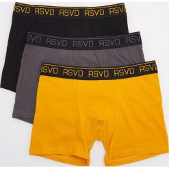 Bokserki 3 pack - Żółty. Żółte bokserki męskie Reserved. Za 59,99 zł.