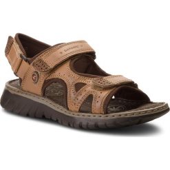 Sandały męskie: Sandały LASOCKI FOR MEN - MI18-893 Brązowy