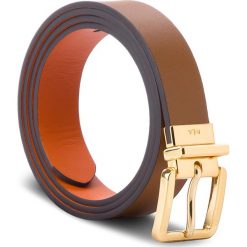 Paski damskie: Pasek Damski LAUREN RALPH LAUREN – Dryden 412665677002 L Field Brown/Monarch Orange